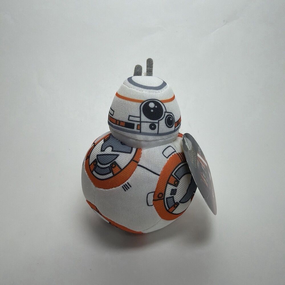NWT Star Wars BB-8 Plush Toy Clip 5" BB-8 Soft Plush